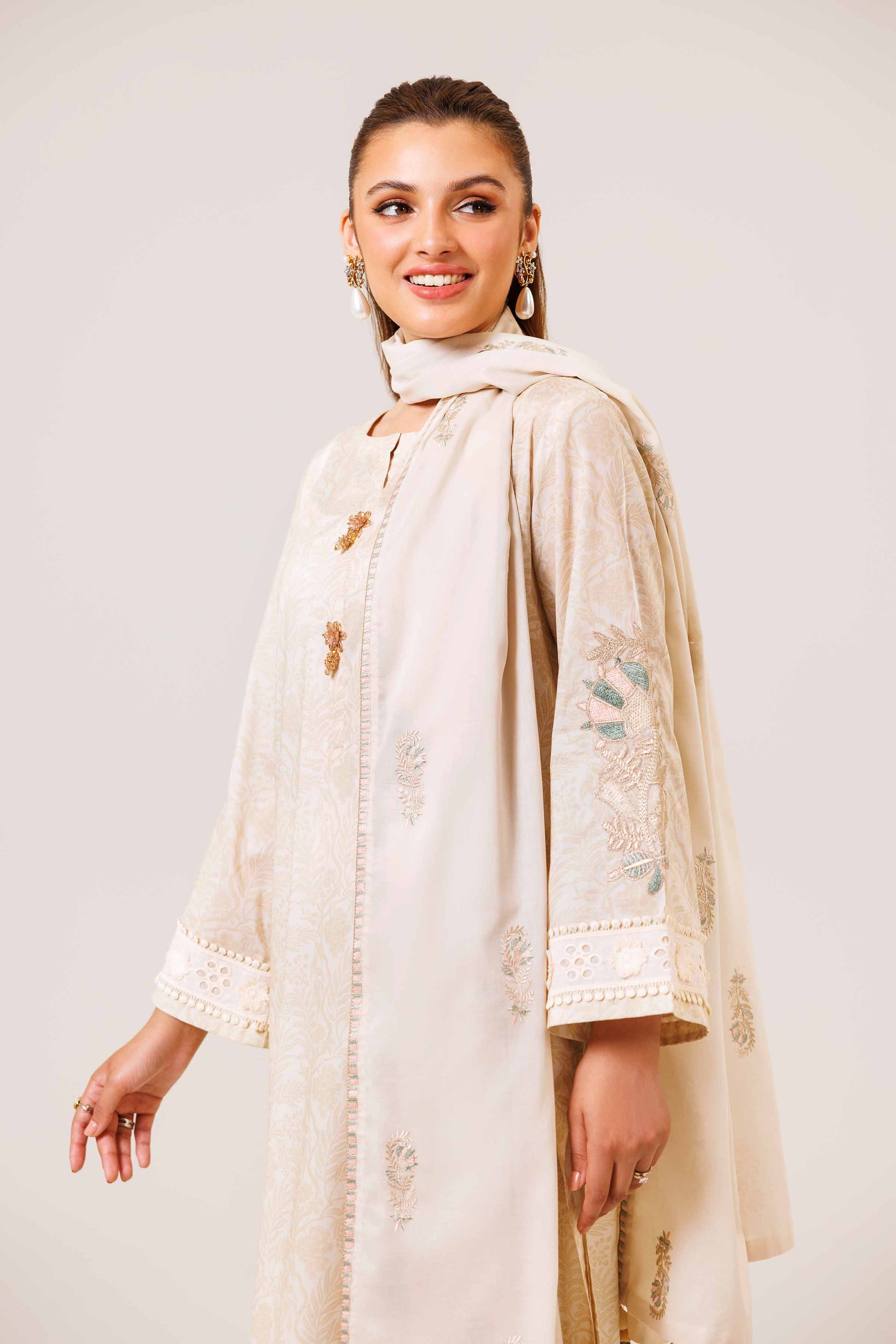 Nishat | Cross Season Edit | 42401985-1 - by - Libasekhas UK - Registered Vendor of : Nishat - 100% Original Designer Dresss
