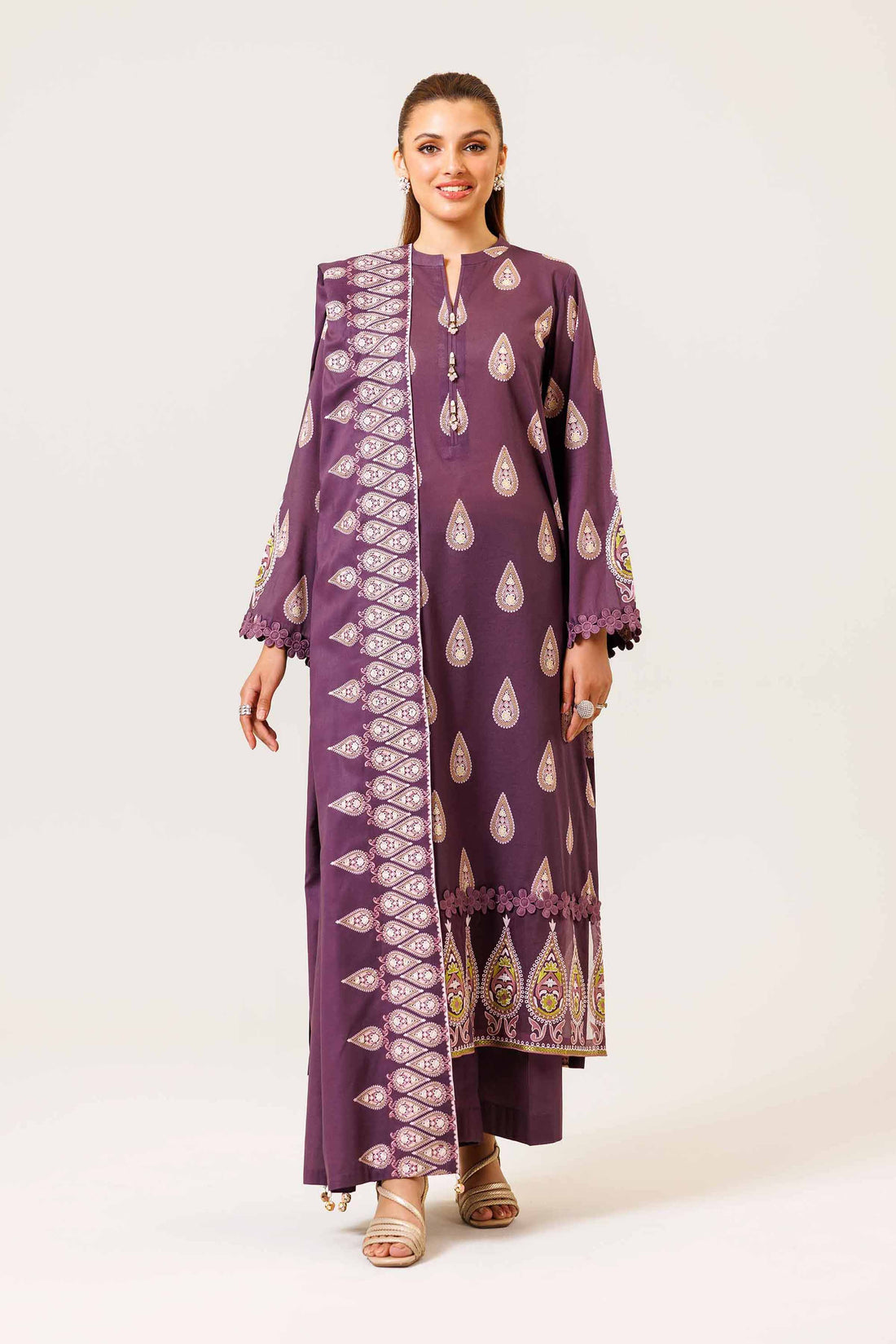 Nishat | Cross Season Edit | 42401986-1 - by - Libasekhas UK - Registered Vendor of : Nishat - 100% Original Designer Dresss