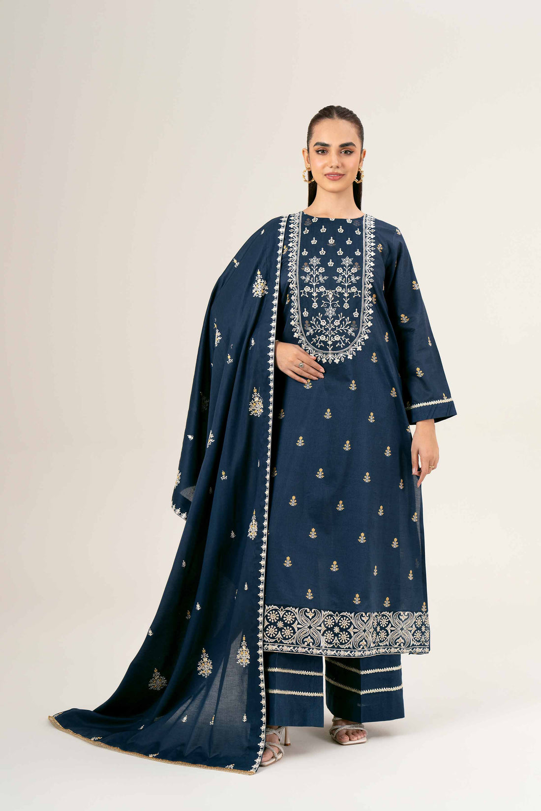 Nishat | Cross Season Edit | 42401989-1 - by - Libasekhas UK - Registered Vendor of : Nishat - 100% Original Designer Dresss