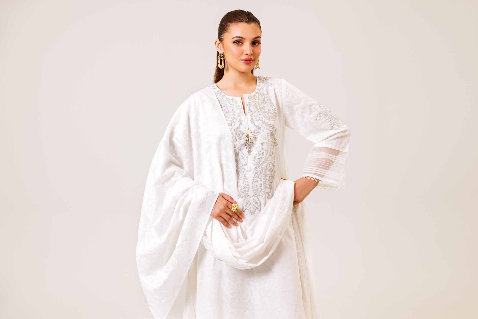 Nishat | Cross Season Edit | 42401992-1 - by - Libasekhas UK - Registered Vendor of : Nishat - 100% Original Designer Dresss
