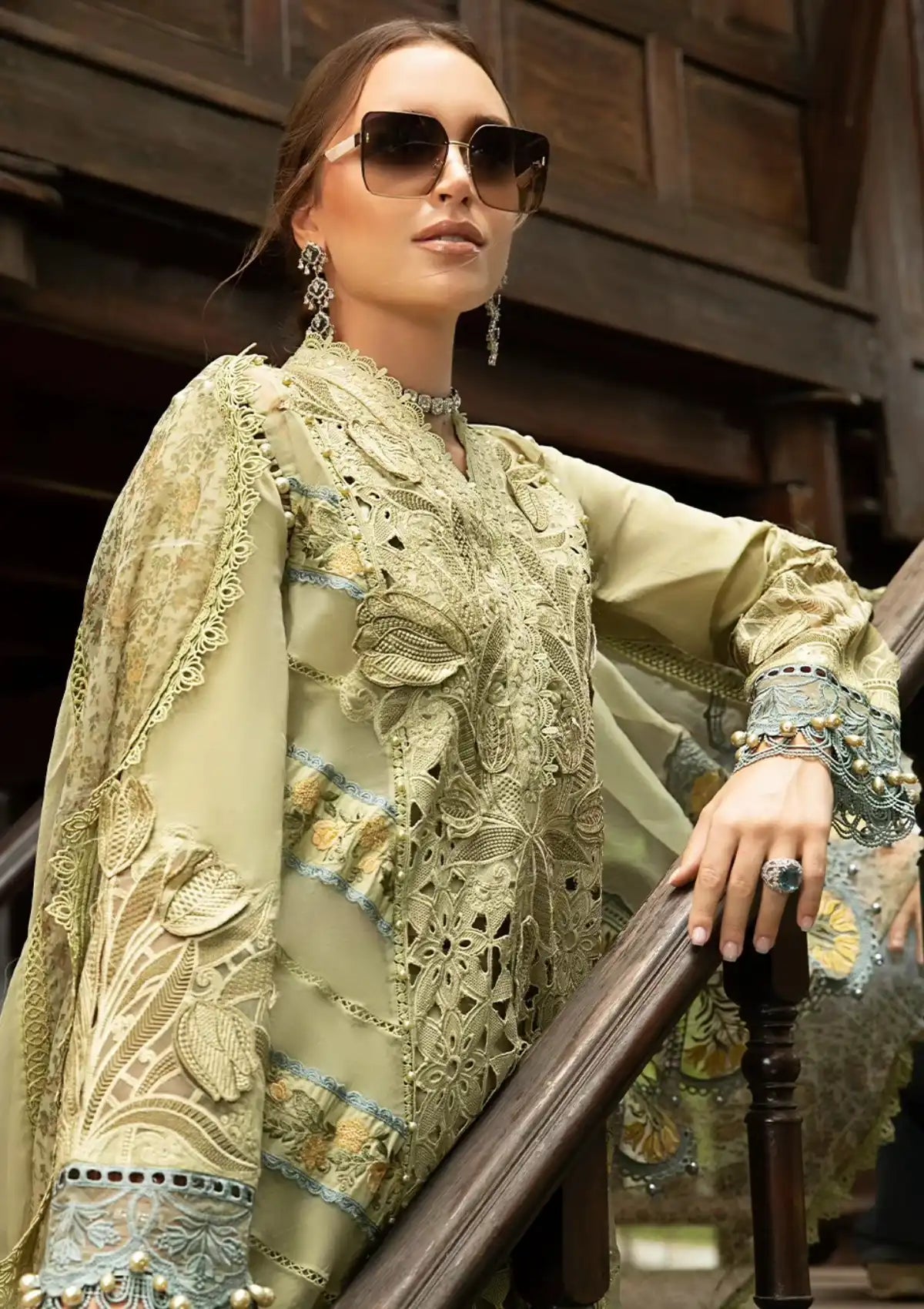 Maria B | Eid Lawn |  D-10 - by Libasekhas UK - Registered Vendor of : Maria B - 100% Original Designer Dress