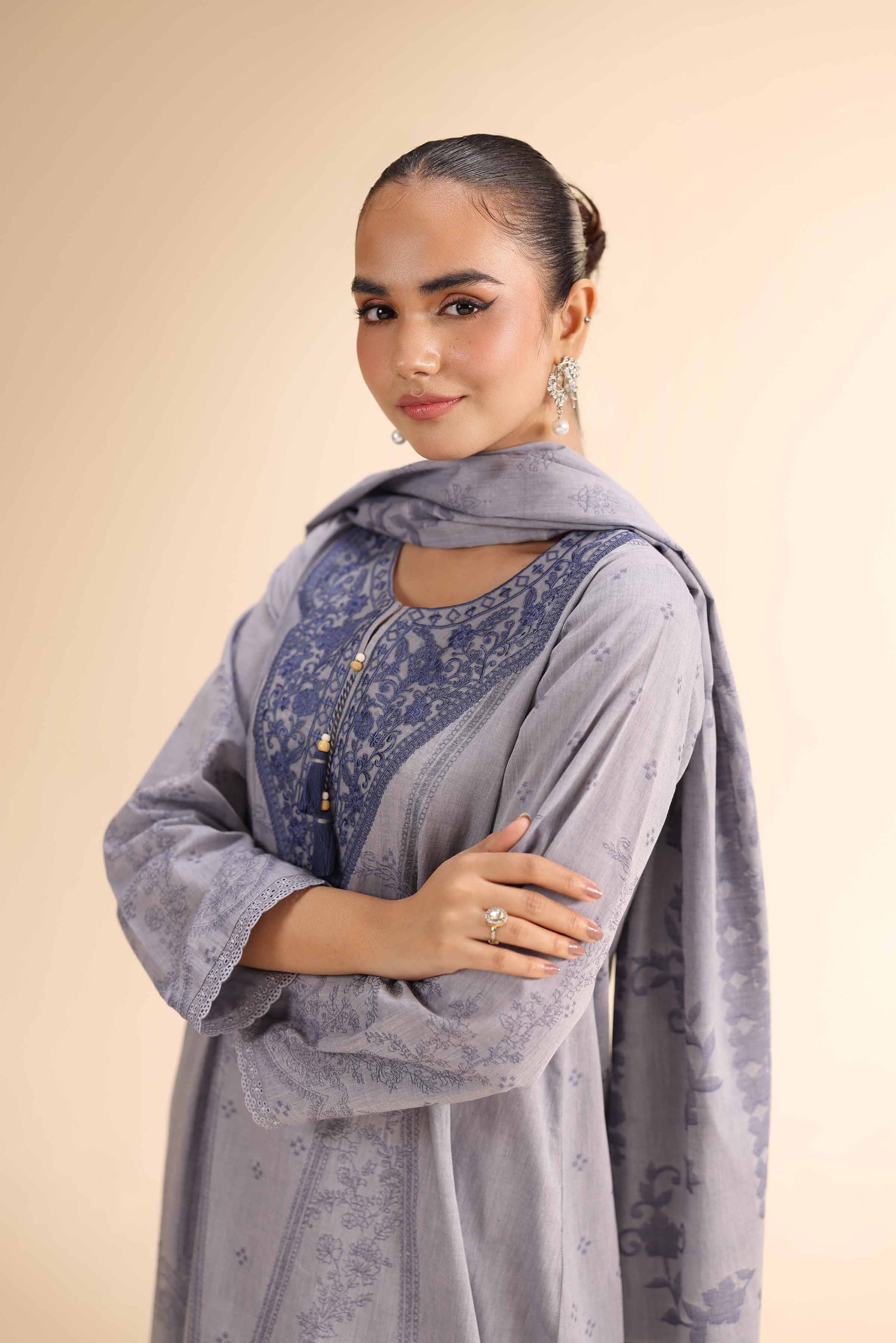 Nishat | Cross Season Edit | 42501048 - by - Libasekhas UK - Registered Vendor of : Nishat - 100% Original Designer Dresss