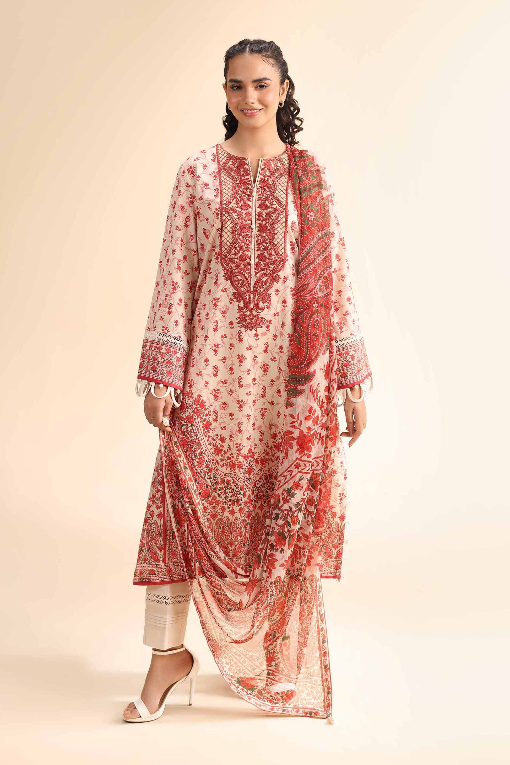 Nishat | Cross Season Edit | 42501053 - by - Libasekhas UK - Registered Vendor of : Nishat - 100% Original Designer Dresss