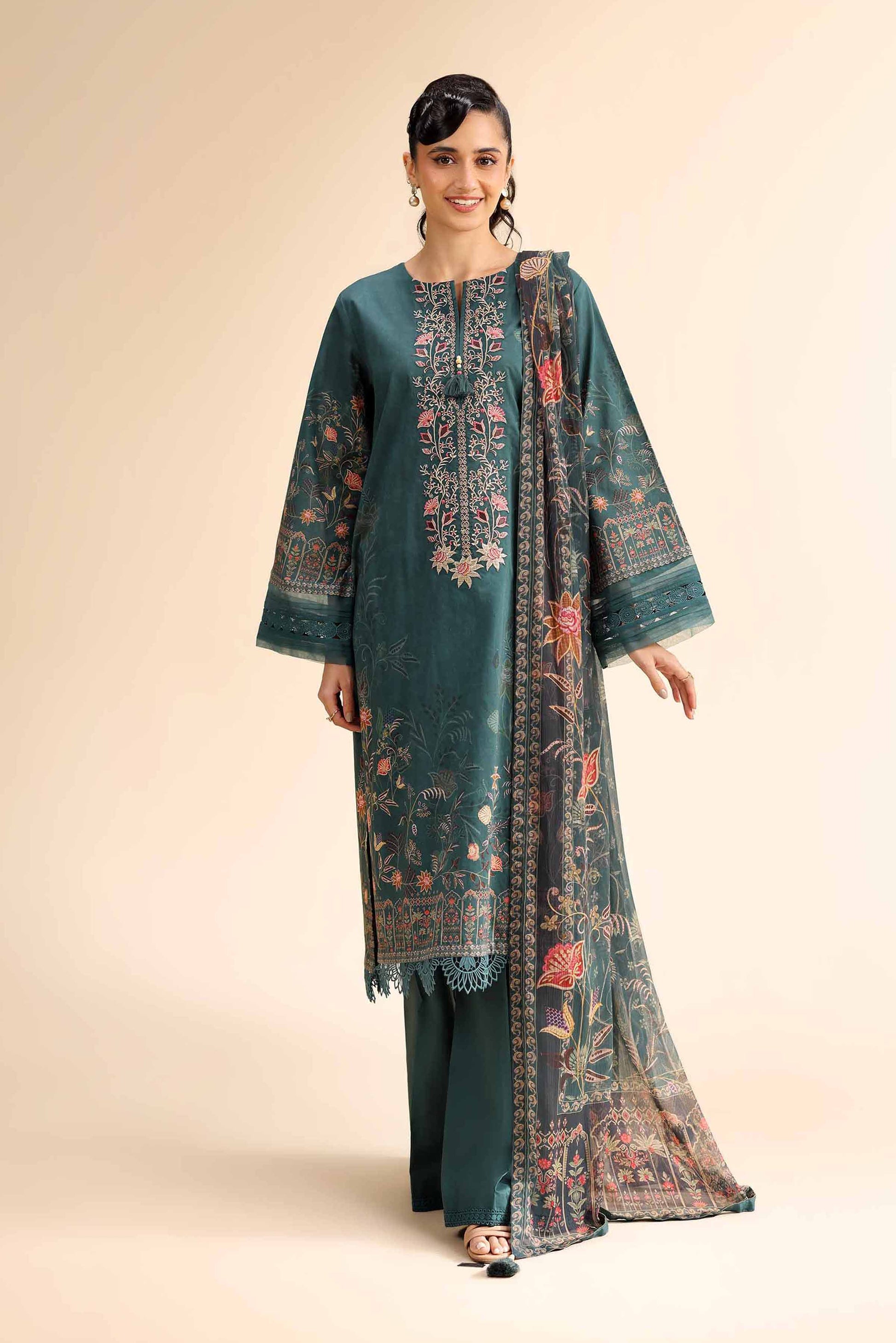 Nishat | Cross Season Edit | 42501057 - by - Libasekhas UK - Registered Vendor of : Nishat - 100% Original Designer Dresss