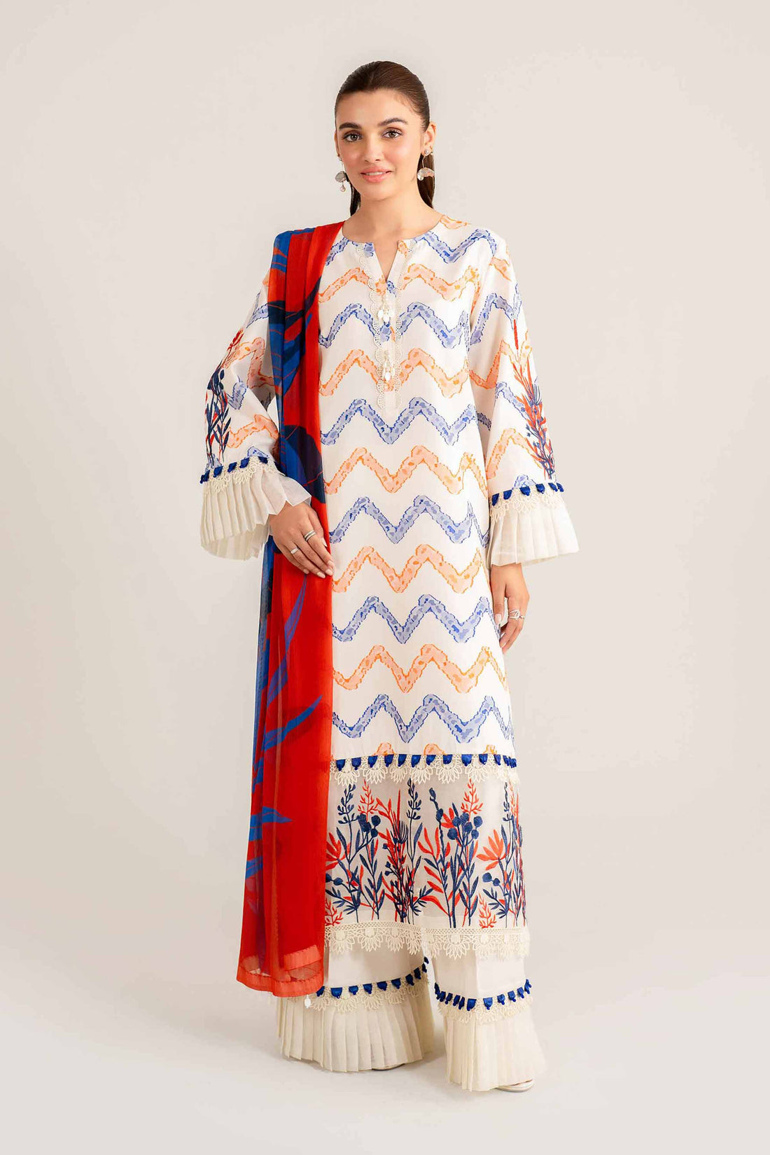 Nishat | Cross Season Edit | 42501093 - by - Libasekhas UK - Registered Vendor of : Nishat - 100% Original Designer Dresss