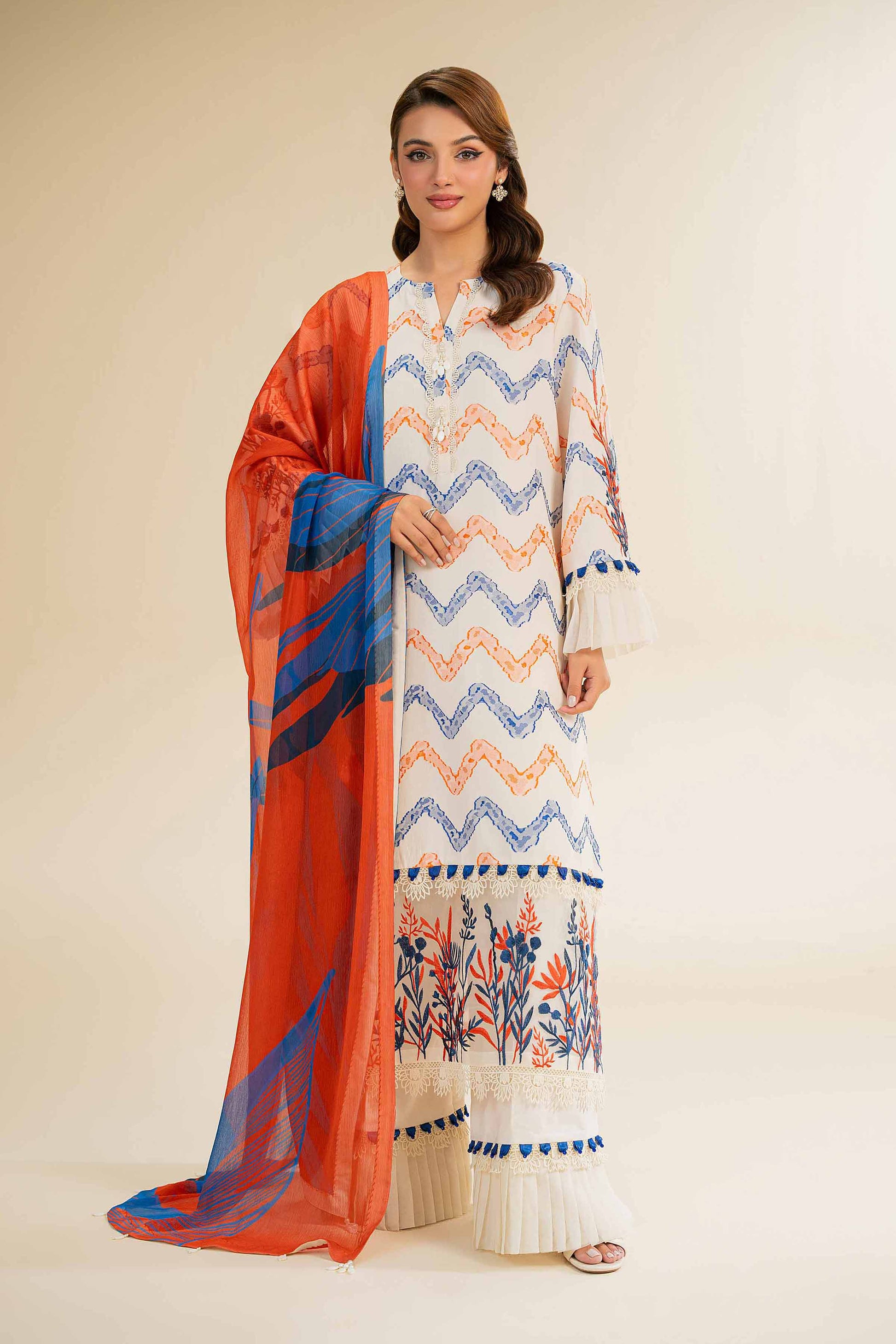 Nishat | Cross Season Edit | 42501093 - by - Libasekhas UK - Registered Vendor of : Nishat - 100% Original Designer Dresss