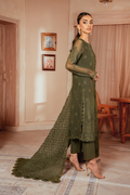 Iznik | Chiffon Kari | ICK-05 Embroidered Chiffon - by - Libasekhas UK - Registered Vendor of : Iznik - 100% Original Designer Dresss
