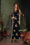 Iznik | Velvet 25 | IV-51 Embroidered Velvet - by Libasekhas UK - Registered Vendor of : Iznik - 100% Original Designer Dress