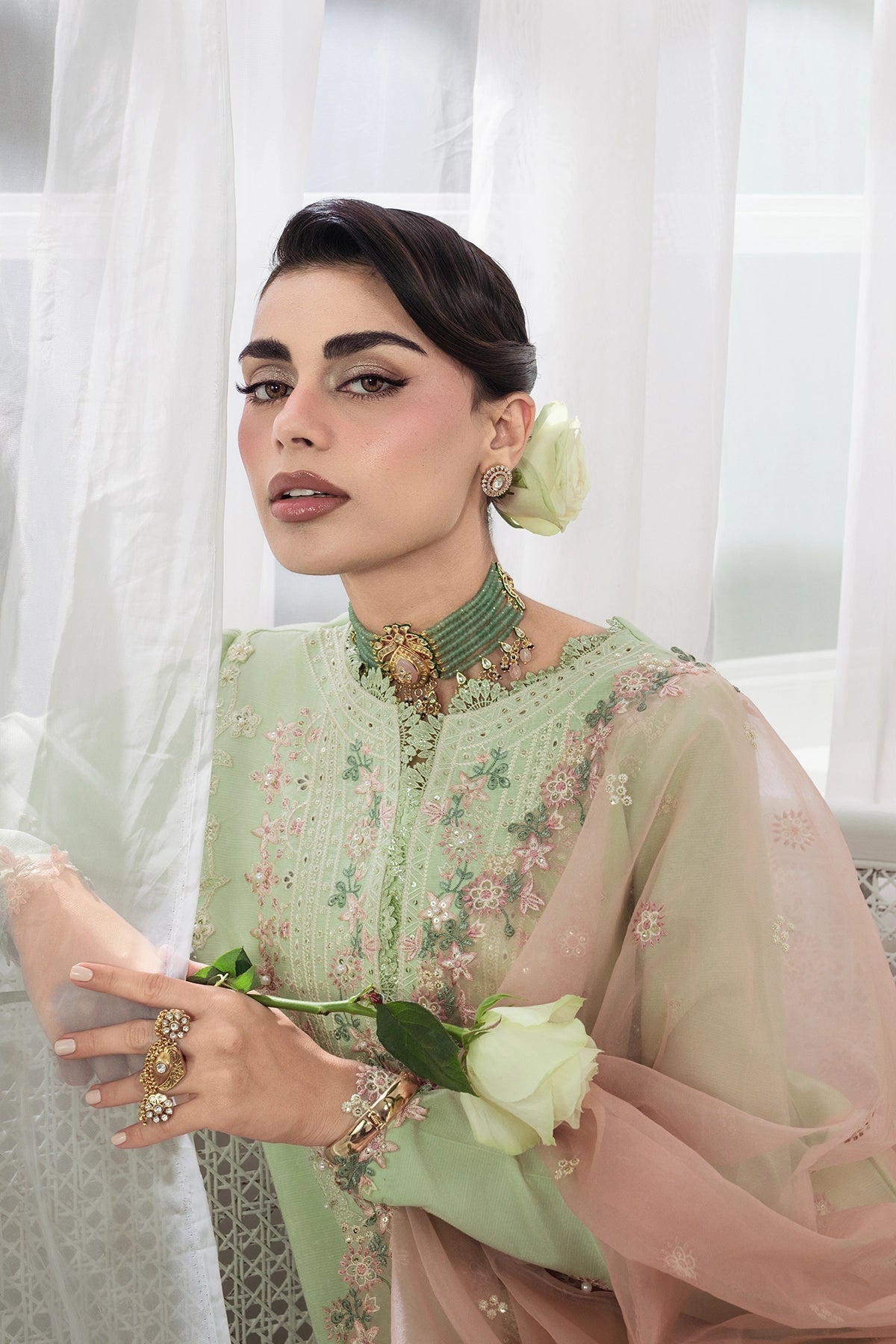 Rangrasiya | Lumeire Silk |Alma - by Libasekhas UK - Registered Vendor of : Rangasiya - 100% Original Designer Dress