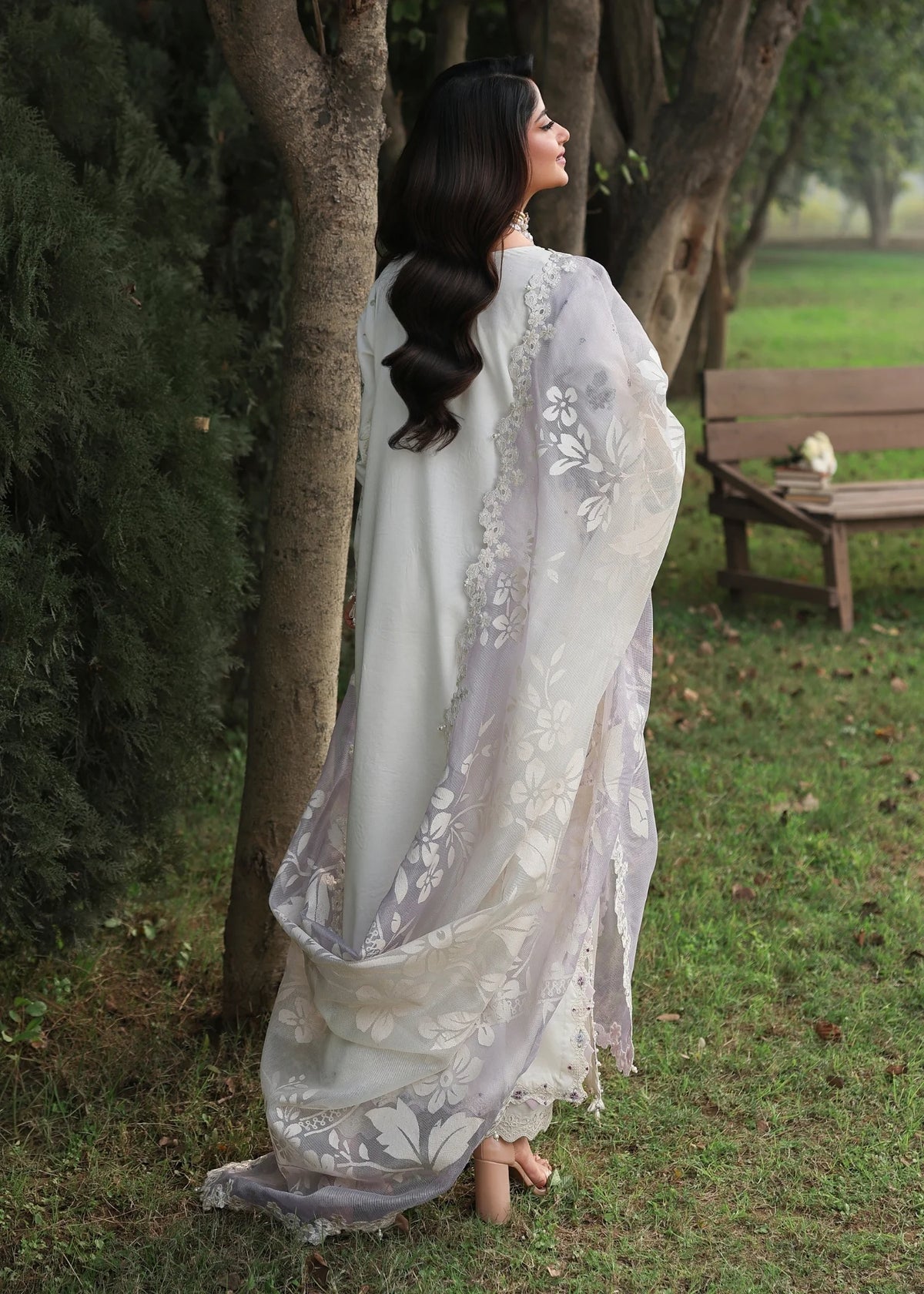 Sardinia | Tales of Petals | CLOUD WHISPER - by Libasekhas UK - Registered Vendor of : Sardinia - 100% Original Designer Dress