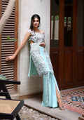Layla Chatoor | Luxury Pret | Tiffany Blue - by Libasekhas UK - Registered Vendor of : Layla Chatoor - 100% Original Designer Dress