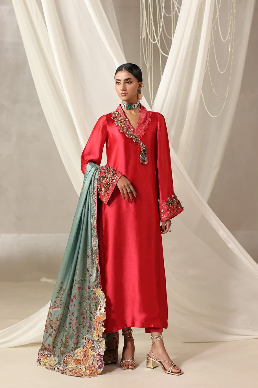Musferah Saad | Into Twilight | Elara - by Libasekhas UK - Registered Vendor of : Musferah Saad - 100% Original Designer Dress