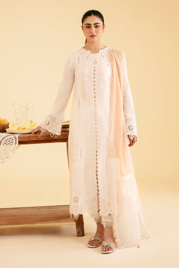 Qalamkar | Qlinekari Luxury Lawn | SQ-07 CARMIN - by - Libasekhas UK - Registered Vendor of : Qalamkar - 100% Original Designer Dresss
