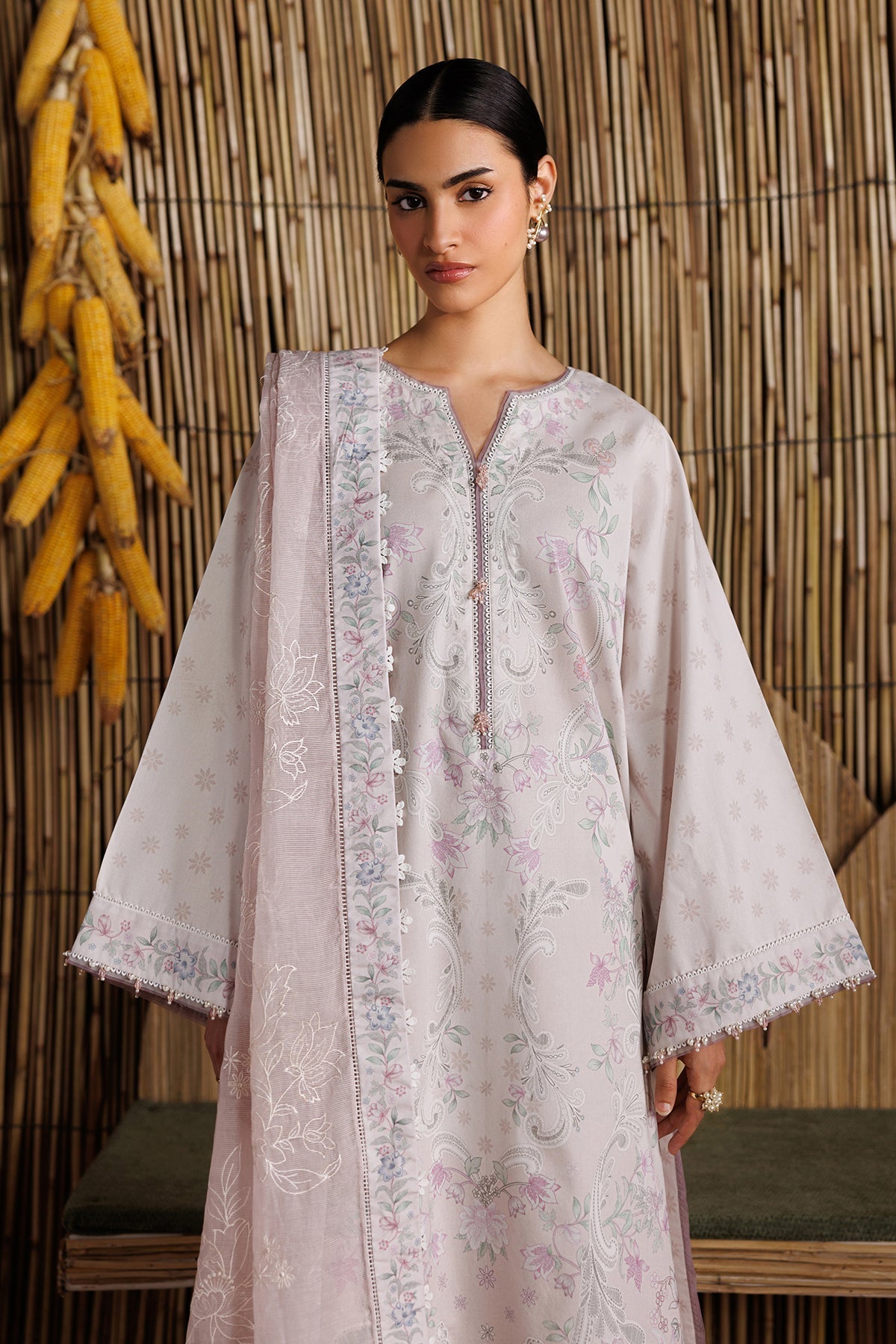 Baroque | Luxury Summer Pret |UF-4529 - by Libasekhas UK - Registered Vendor of : Baroque - 100% Original Designer Dress