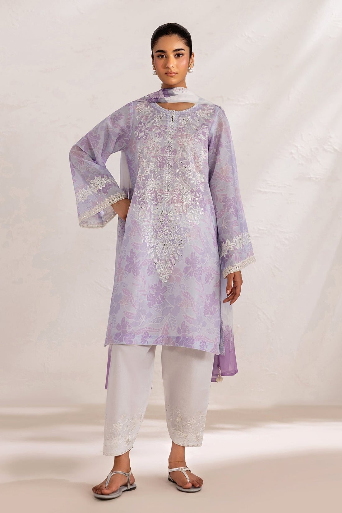 Baroque | Luxury Summer Pret | UF-4450 - by Libasekhas UK - Registered Vendor of : Baroque - 100% Original Designer Dress