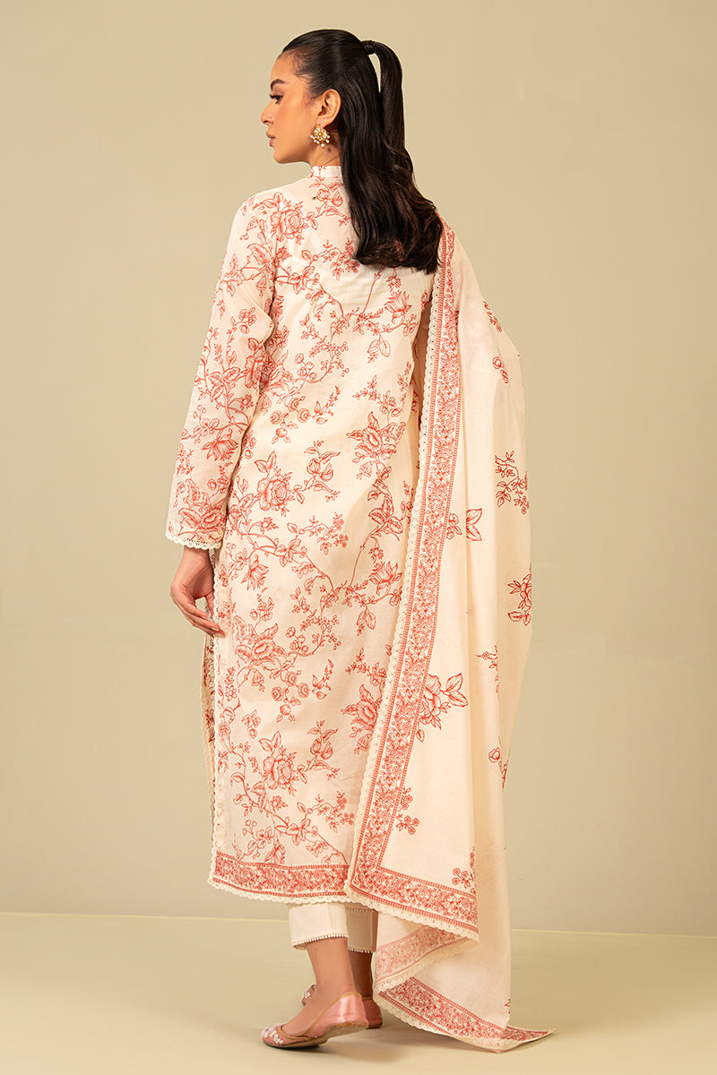 Cross Stitch | Daily Wear Lawn | CS-05 - by - Libasekhas UK - Registered Vendor of : Cross Stitch - 100% Original Designer Dresss