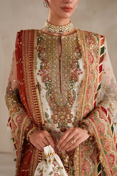 Baroque | Formals Collection | EMBROIDERED NET UF-4368 - by Libasekhas UK - Registered Vendor of : Baroque - 100% Original Designer Dress