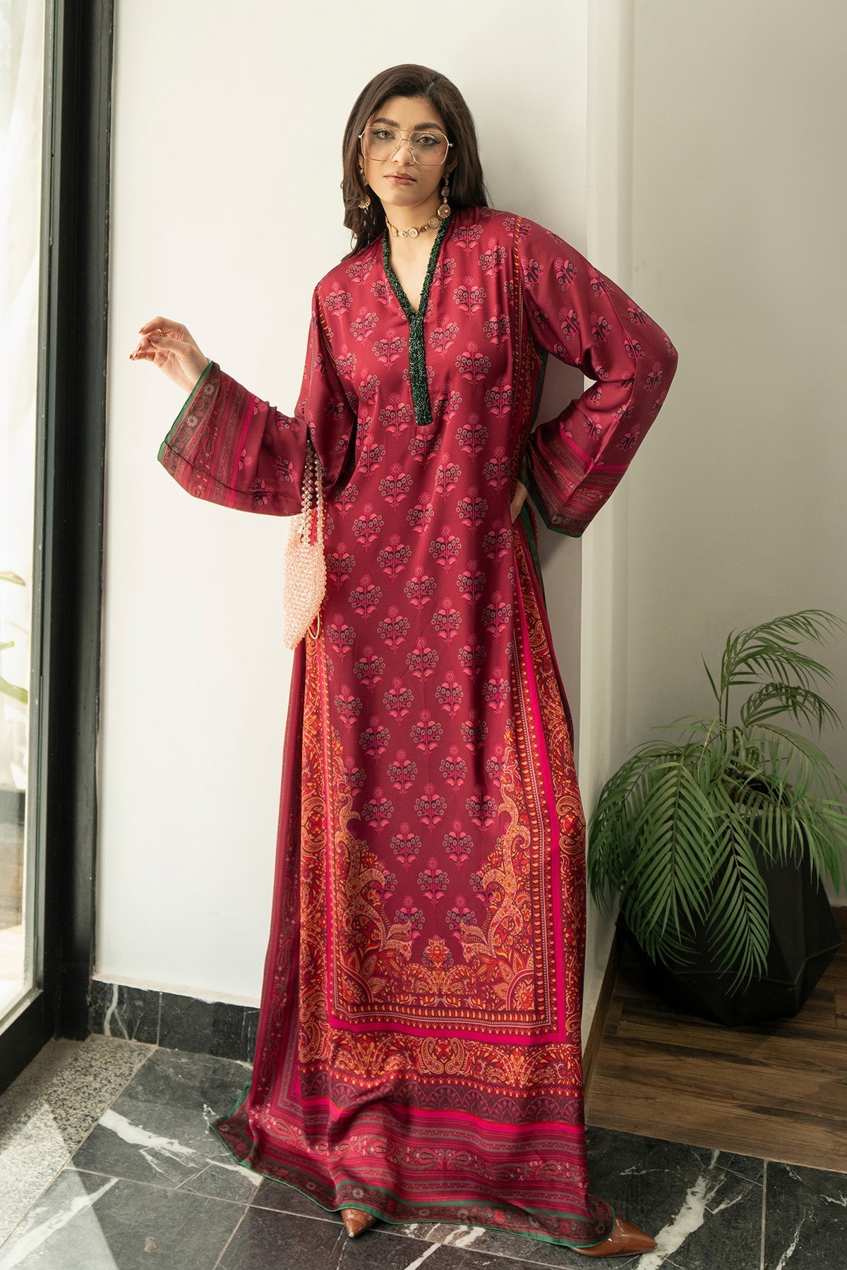 Erum Khan | Eid Edit 25 | Berry Babe - by - Libasekhas UK - Registered Vendor of : Erum Khan - 100% Original Designer Dresss