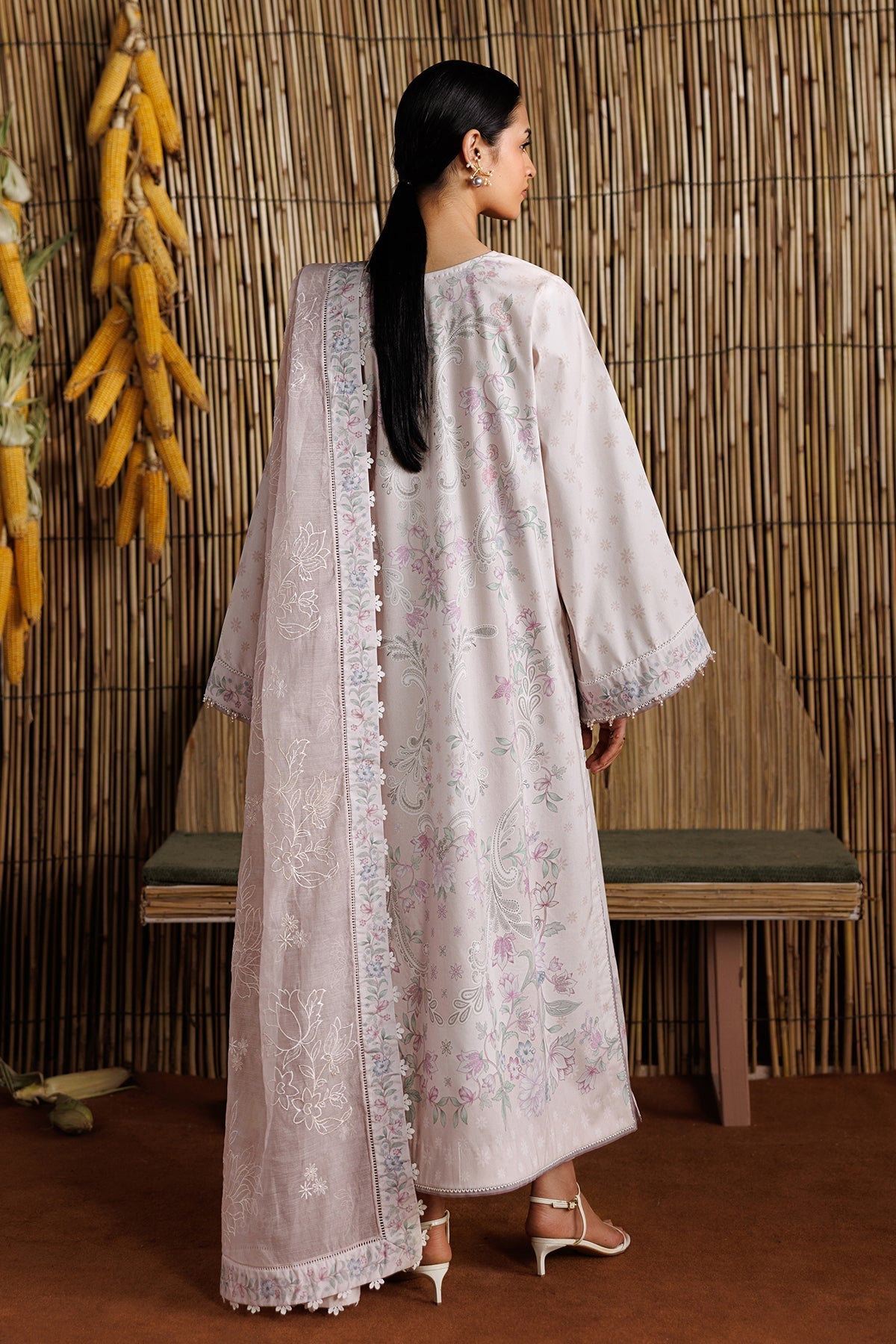 Baroque | Luxury Summer Pret |UF-4529 - by Libasekhas UK - Registered Vendor of : Baroque - 100% Original Designer Dress