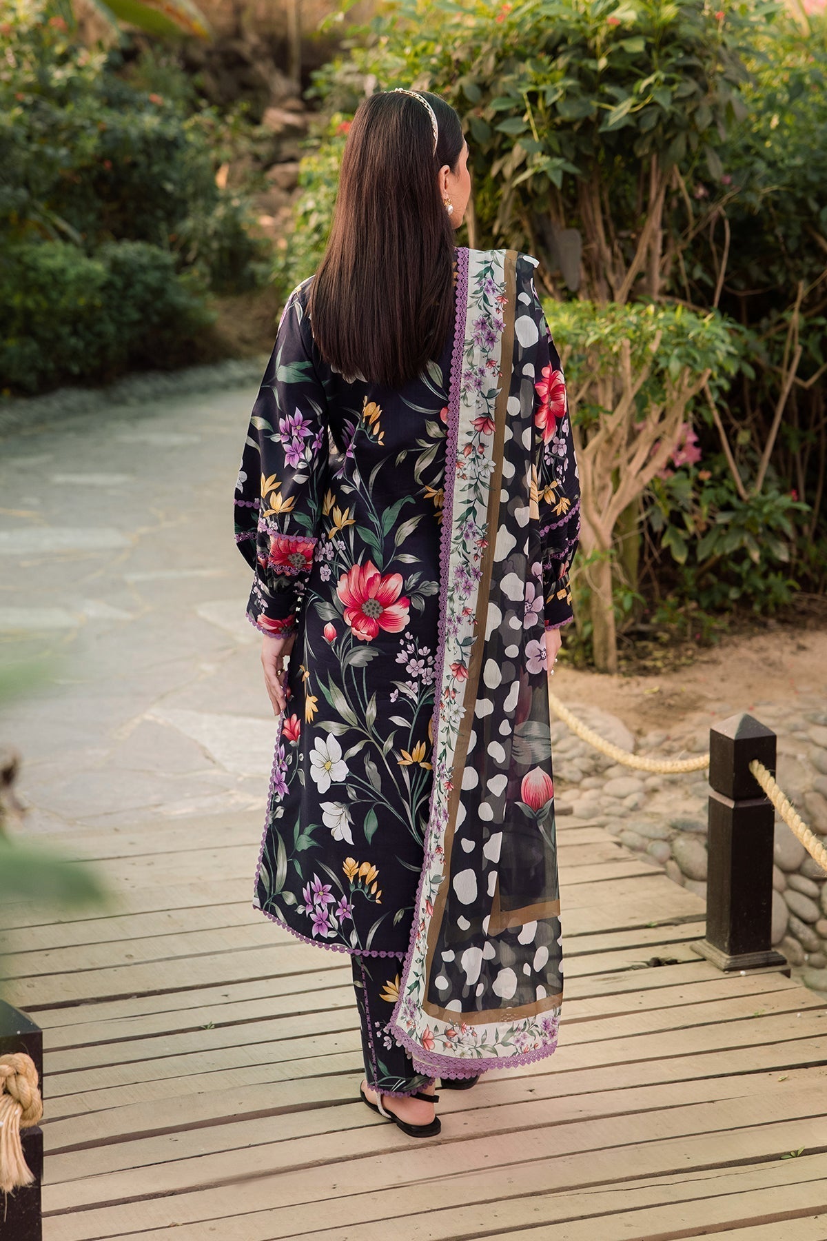 Alizeh | Sheen Lawn Prints 24 | VIOLA - by - Libasekhas UK - Registered Vendor of : Alizeh - 100% Original Designer Dresss