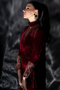 Naqshi | Makhmal 24 | WENDY - by - Libasekhas UK - Registered Vendor of : Naqshi - 100% Original Designer Dresss