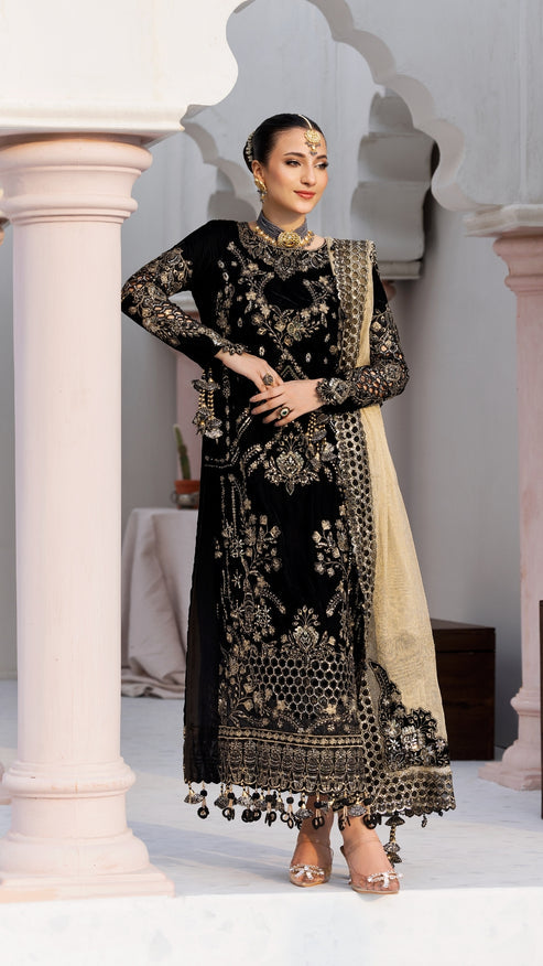 Zebtan | Andaz e Makhmal | ZAM-10 - by - Libasekhas UK - Registered Vendor of : Zebtan - 100% Original Designer Dresss