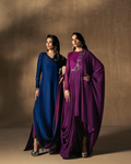 Vasal | Zyra Luxe Pret 26 | Sapphire drift - by Libasekhas UK - Registered Vendor of : Vasal - 100% Original Designer Dress