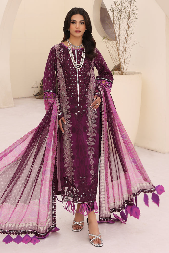 Charizma | Naranji Embroidered Lawn 24 | CN4-003 - Luxury -  Libasekhas