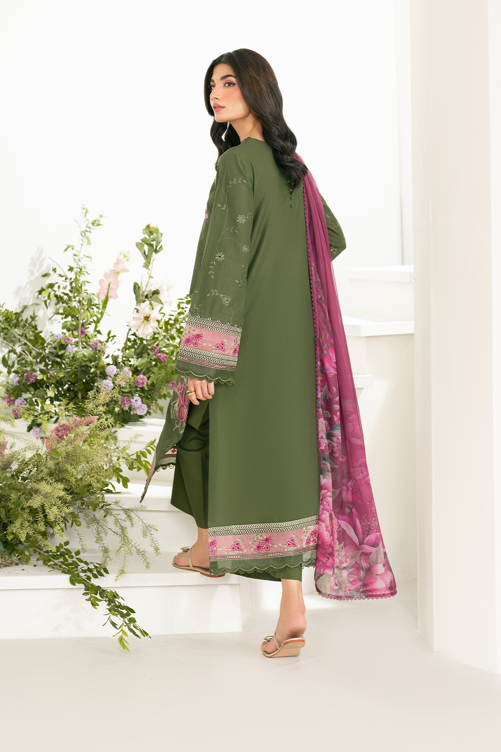 Iznik | Festive Edition | IFE-02 - by - Libasekhas UK - Registered Vendor of : Iznik - 100% Original Designer Dresss