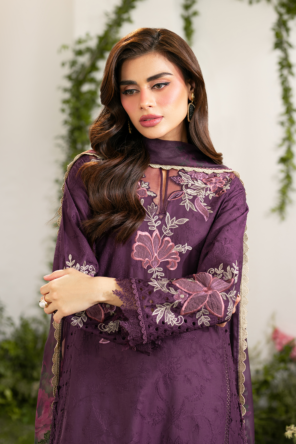 Iznik | Festive Edition | IFE-03 - by - Libasekhas UK - Registered Vendor of : Iznik - 100% Original Designer Dresss