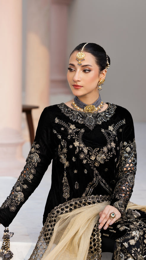 Zebtan | Andaz e Makhmal | ZAM-10 - by - Libasekhas UK - Registered Vendor of : Zebtan - 100% Original Designer Dresss