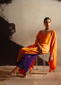 Mahgul | Eye of Cemal | Mandarin Glow - by - Libasekhas UK - Registered Vendor of : Mahgul - 100% Original Designer Dresss