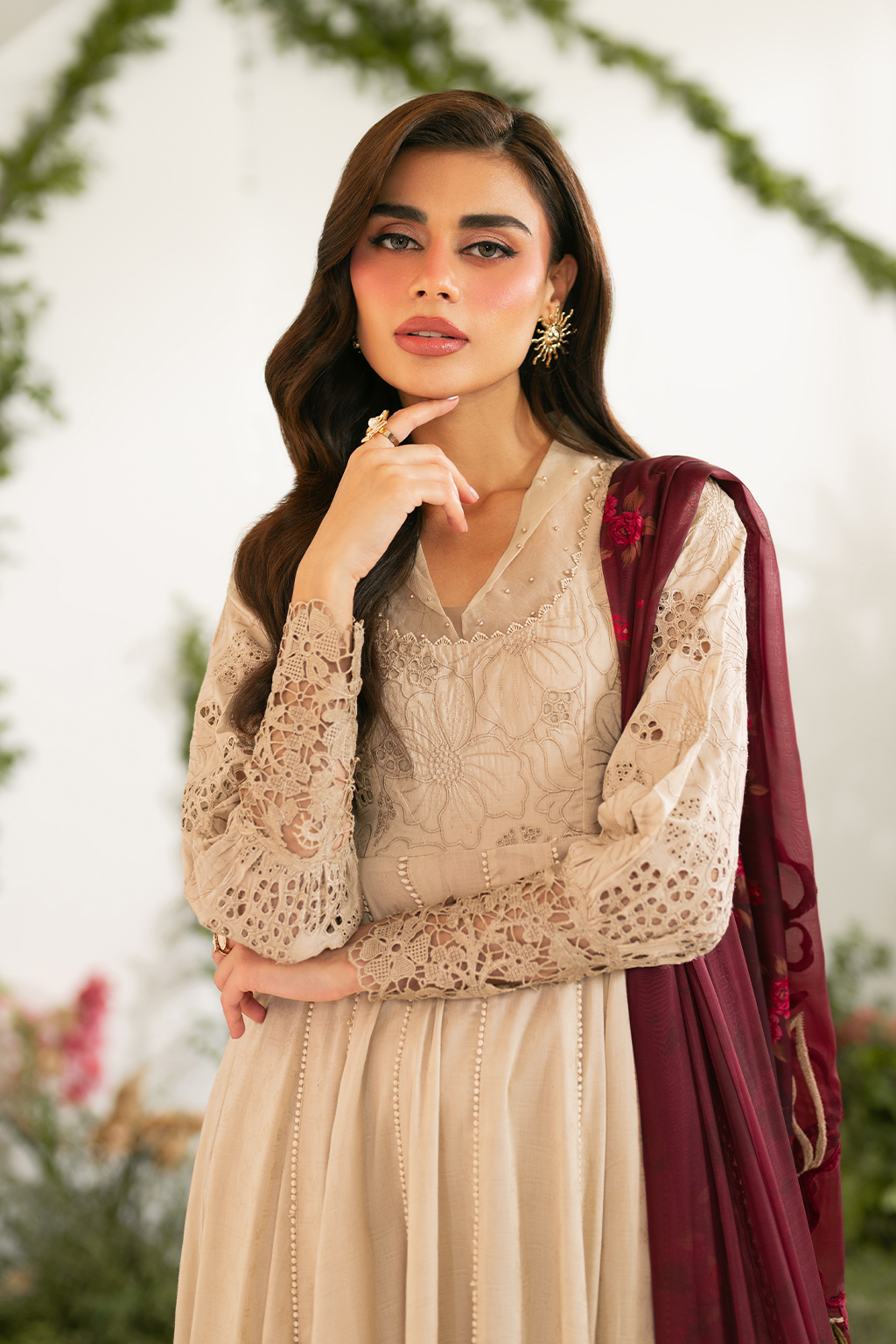 Iznik | Festive Edition | IFE-05 - by - Libasekhas UK - Registered Vendor of : Iznik - 100% Original Designer Dresss