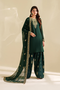Iznik I Festive Formal I CC-75 Embroidered Chiffon - by Libasekhas UK - Registered Vendor of : Iznik - 100% Original Designer Dress