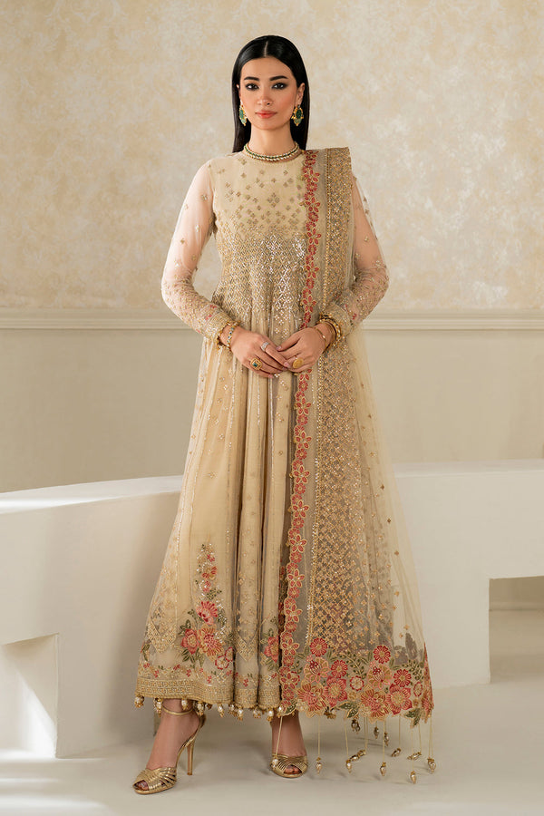 Baroque | Formals Collection | EMBROIDERED NET UF-4159 - by Libasekhas UK - Registered Vendor of : Baroque - 100% Original Designer Dress