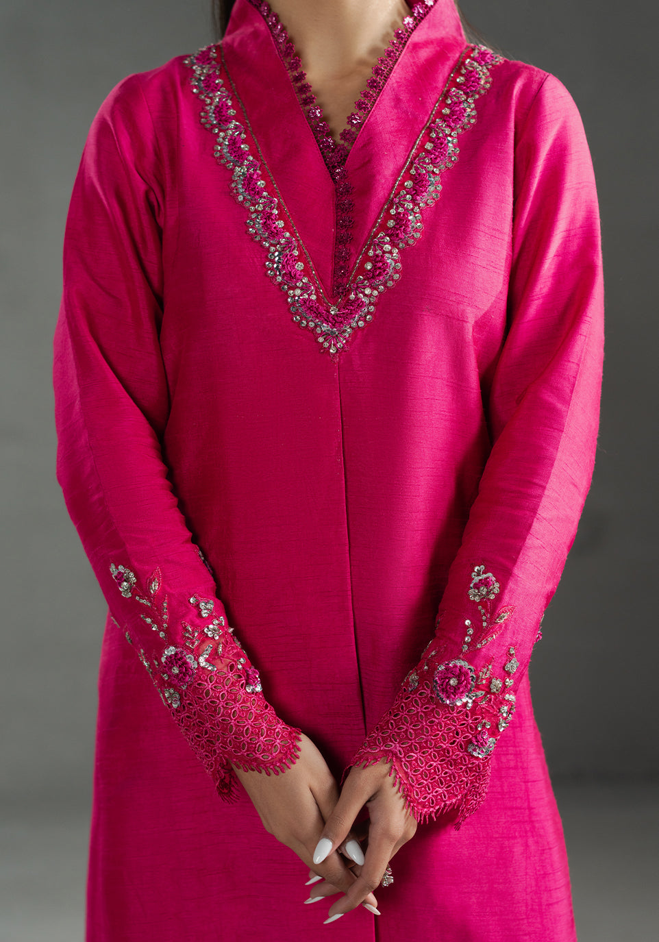 Zarqash | Silk Edit | ZQS 007 EVA - by - Libasekhas UK - Registered Vendor of : Zarqash - 100% Original Designer Dresss