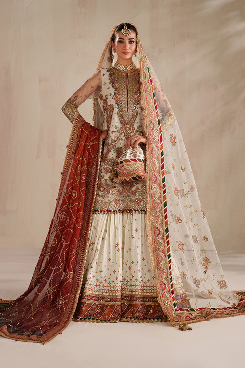 Baroque | Formals Collection | EMBROIDERED NET UF-4368 - by Libasekhas UK - Registered Vendor of : Baroque - 100% Original Designer Dress