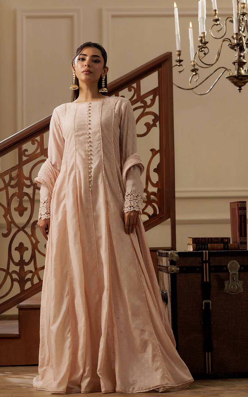 Threads and Motifs | Formal Dresses 25 | FLARED PESHWAS WITH DUPATTA AND TROUSER - by Libasekhas UK - Registered Vendor of : Threads and Motifs - 100% Original Designer Dress