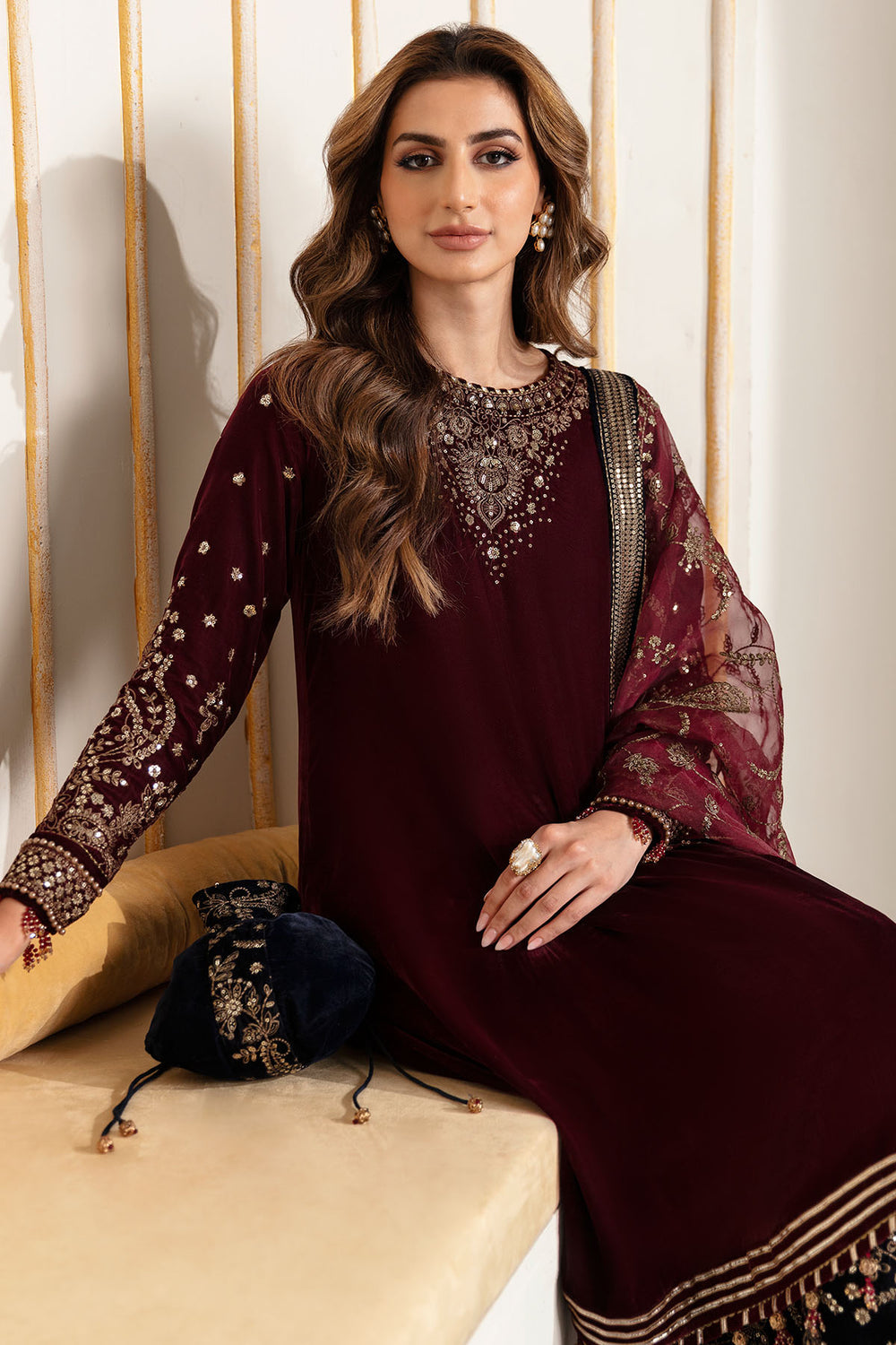 Jazmin | Velvet Edit 24 | Velvet Formal VF-2018 - by - Libasekhas UK - Registered Vendor of : Jazmin - 100% Original Designer Dresss