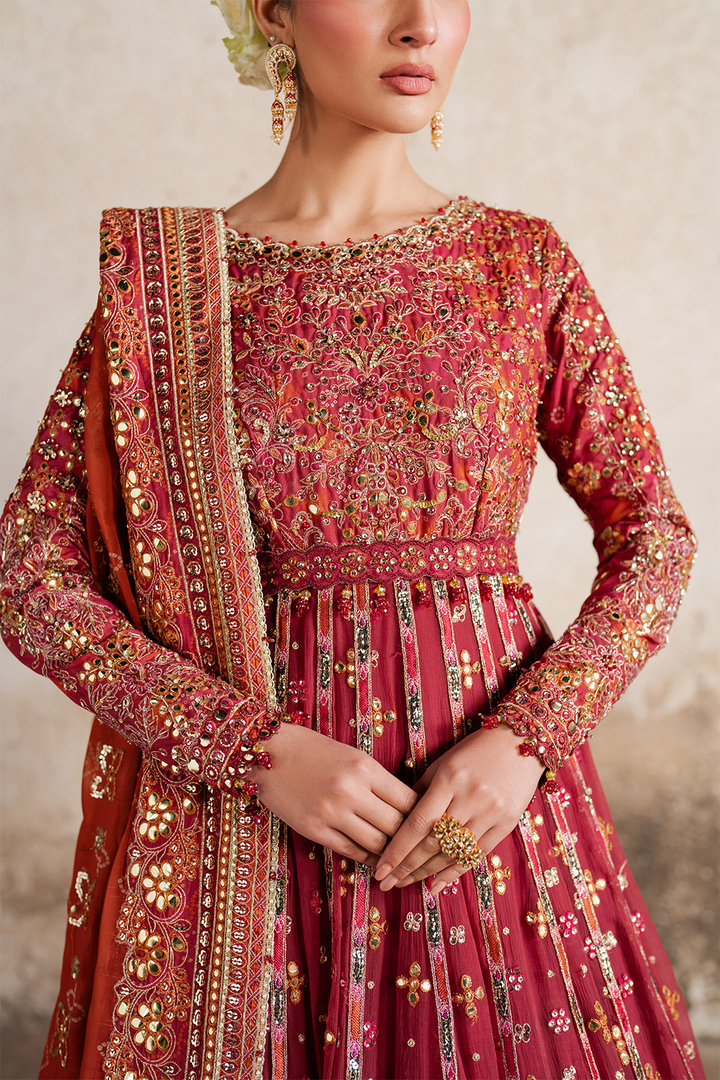Iznik | Luxury Chiffon | ILC-07 - by - Libasekhas UK - Registered Vendor of : Iznik - 100% Original Designer Dresss