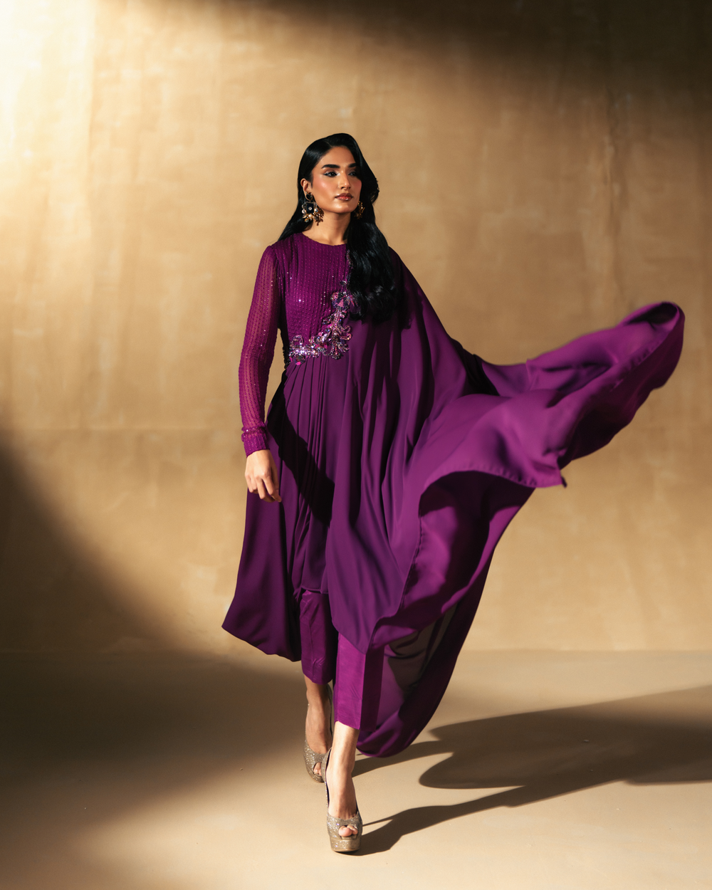 Vasal | Zyra Luxe Pret 26 | Divine drape - by Libasekhas UK - Registered Vendor of : Vasal - 100% Original Designer Dress