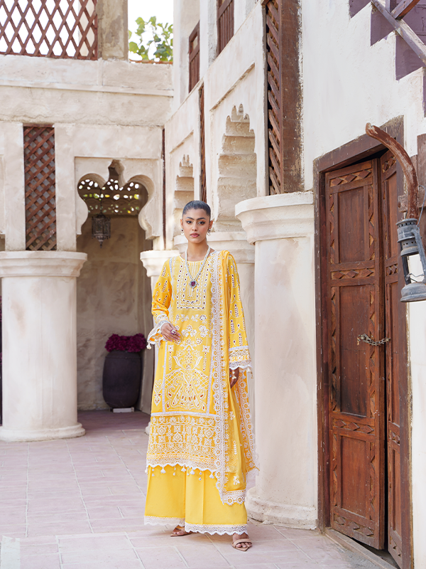 Zebtan | Zeenat Luxury Lawn Eid Collection | ZL 08 - by - Libasekhas UK - Registered Vendor of : Zebtan - 100% Original Designer Dresss