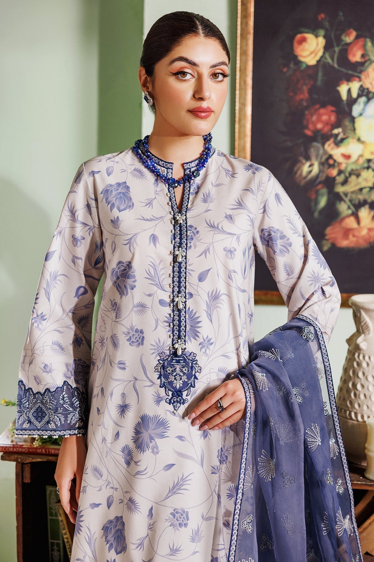 Alizeh | Maahi Vol 2 | AF-EPL-7019-SHAM - by - Libasekhas UK - Registered Vendor of : Alizeh - 100% Original Designer Dresss