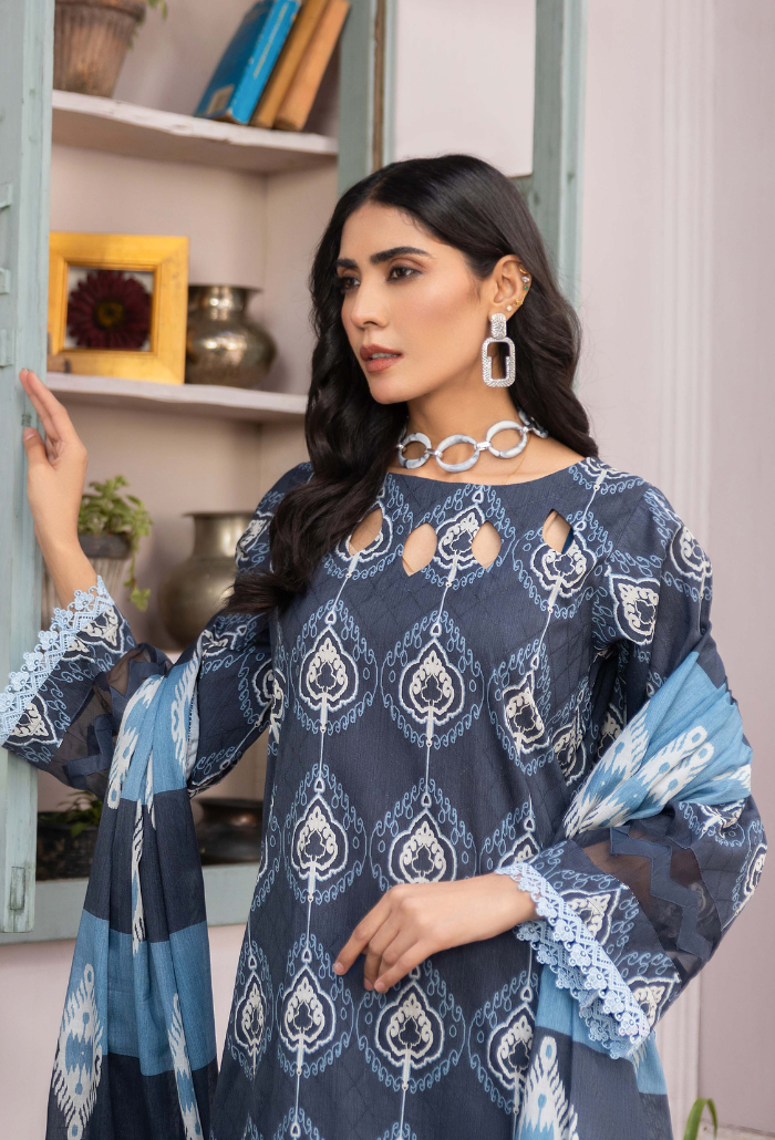 Humdum | Rang e Noor SS 24 | D01 - by - Libasekhas UK - Registered Vendor of : HumDum - 100% Original Designer Dresss