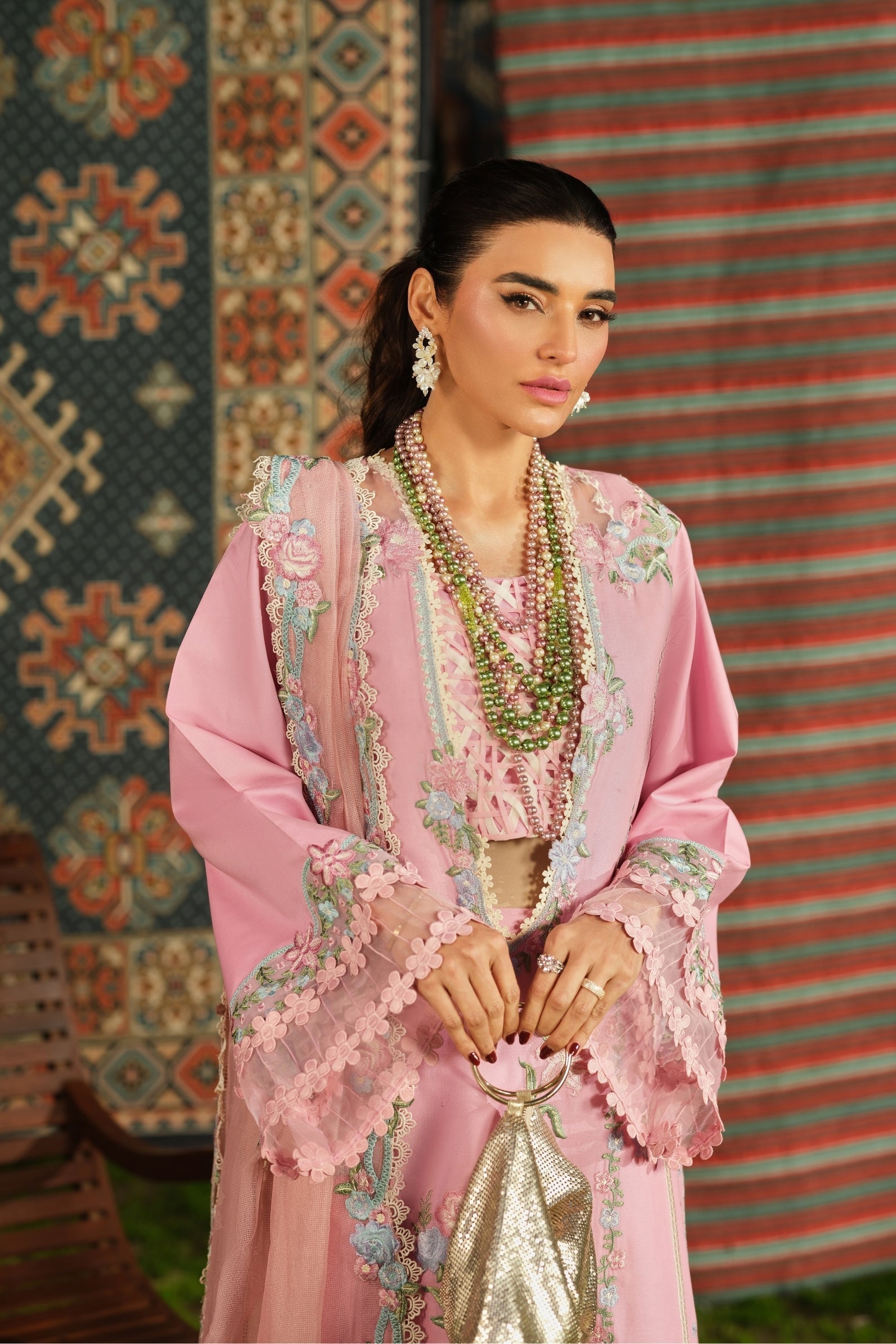 Maryam Hussain | Luxury Lawn 26 | Aesaar - by Libasekhas UK - Registered Vendor of : Maryam Hussain - 100% Original Designer Dress