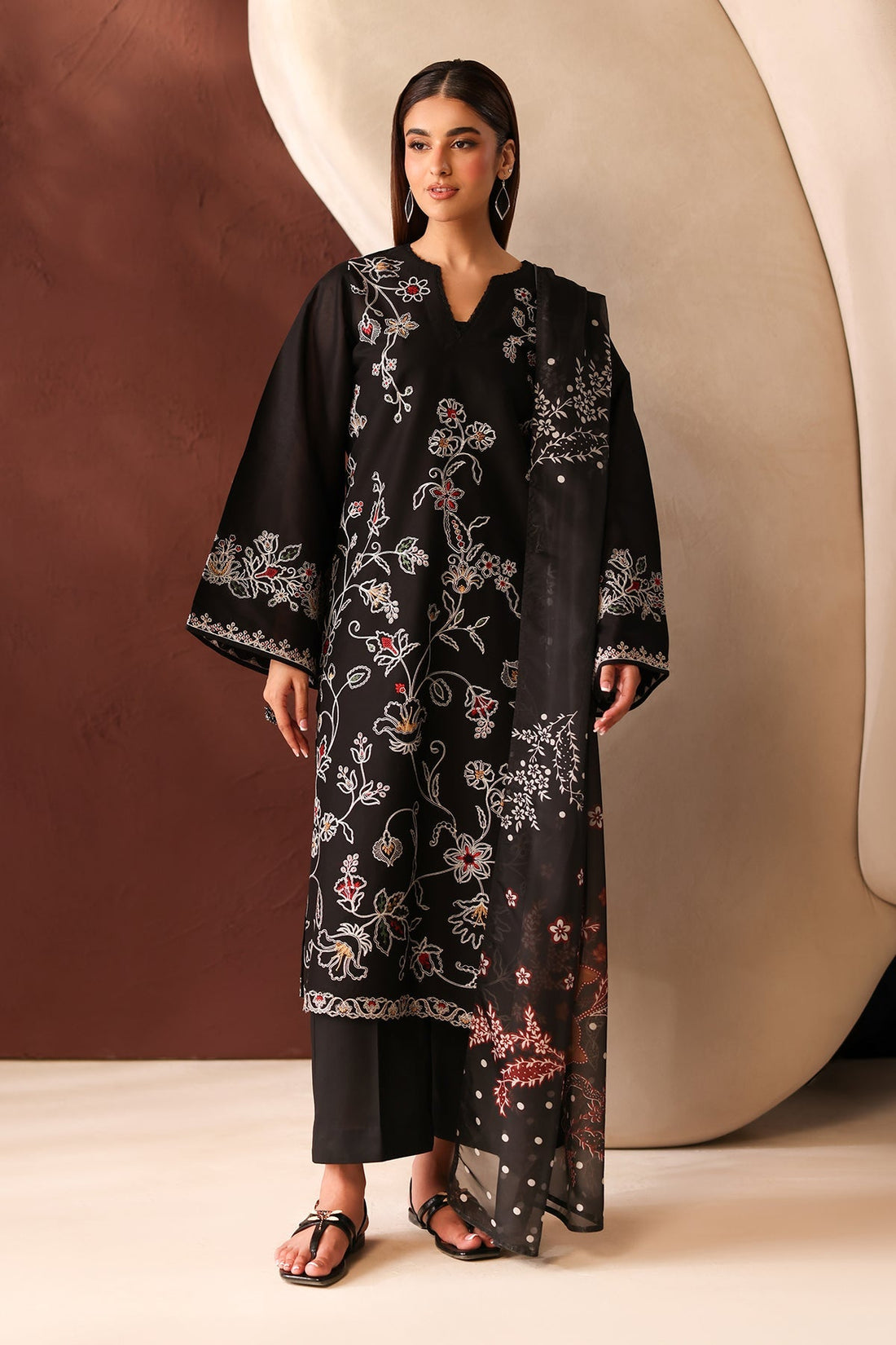 Baroque | Luxury Summer Pret | UF-4483 - by Libasekhas UK - Registered Vendor of : Baroque - 100% Original Designer Dress