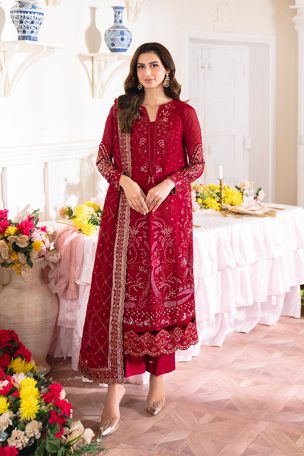 Neeshay | Dastaan Formals 25 | Gulzaib - by Libasekhas UK - Registered Vendor of : Neeshay - 100% Original Designer Dress