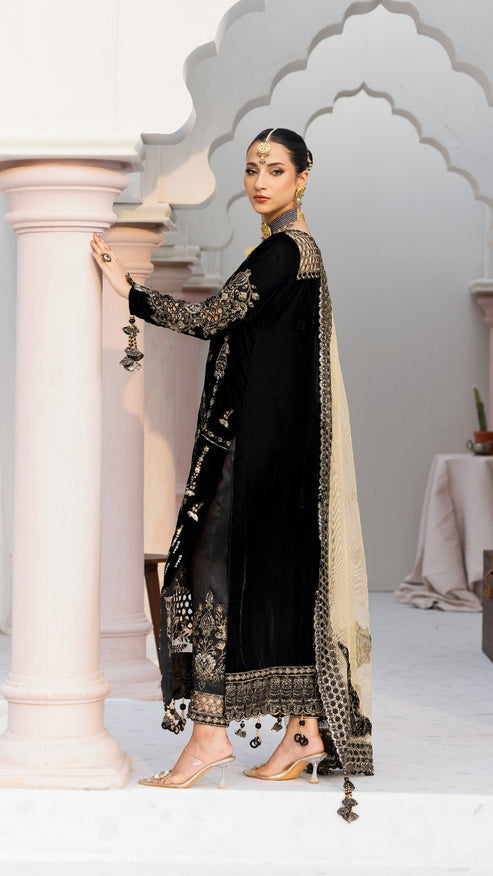 Zebtan | Andaz e Makhmal | ZAM-10 - by - Libasekhas UK - Registered Vendor of : Zebtan - 100% Original Designer Dresss