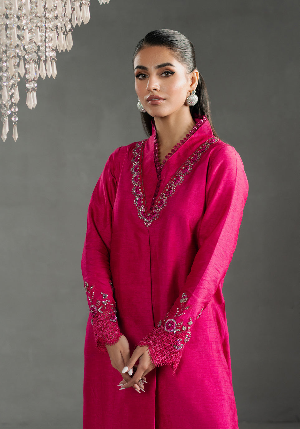 Zarqash | Silk Edit | ZQS 007 EVA - by - Libasekhas UK - Registered Vendor of : Zarqash - 100% Original Designer Dresss