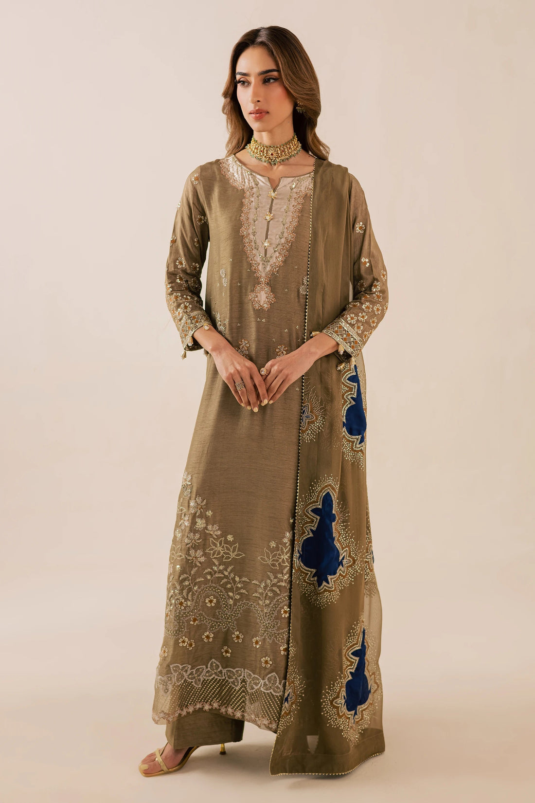 Nureh | Fancy Formal | NP-748 - by Libasekhas UK - Registered Vendor of : Nureh - 100% Original Designer Dress